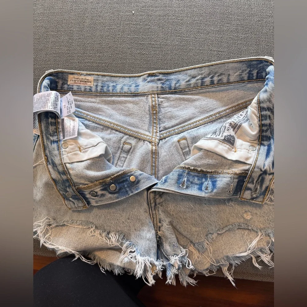 Levi’s 501 denim cutoff-free people - Picture 5 of 5